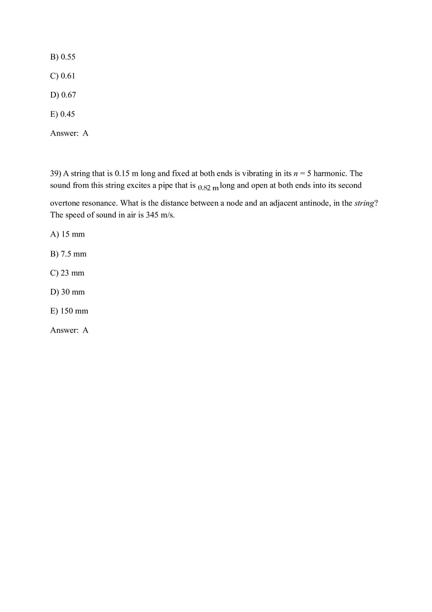 Principle and Applications (Sound) Answer Key Part 3 - Page 8