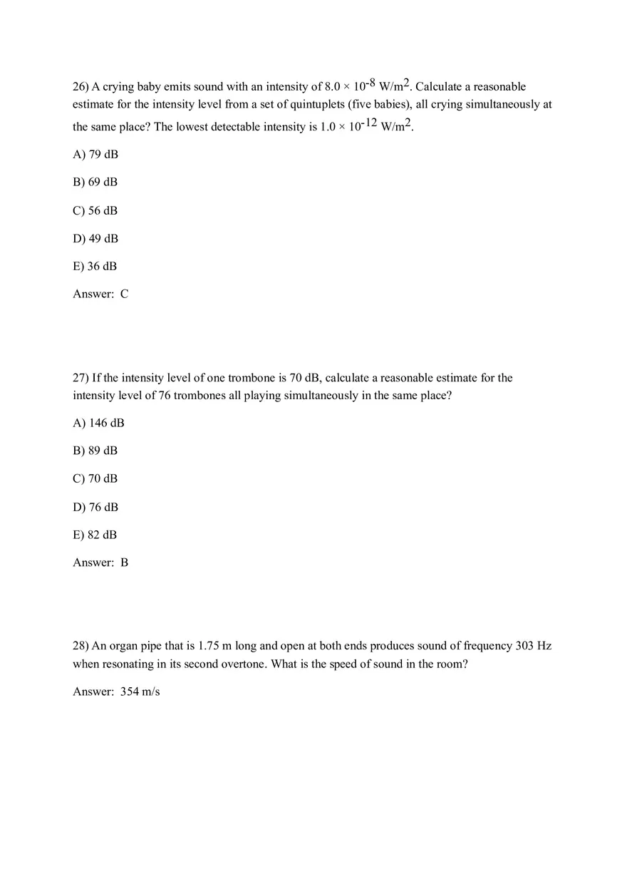 Principle and Applications (Sound) Answer Key Part 3 - Page 3