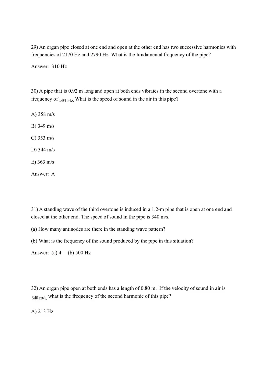 Principle and Applications (Sound) Answer Key Part 3 - Page 4