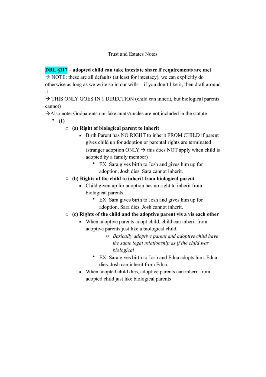 Adopted Child Standard - Page 1