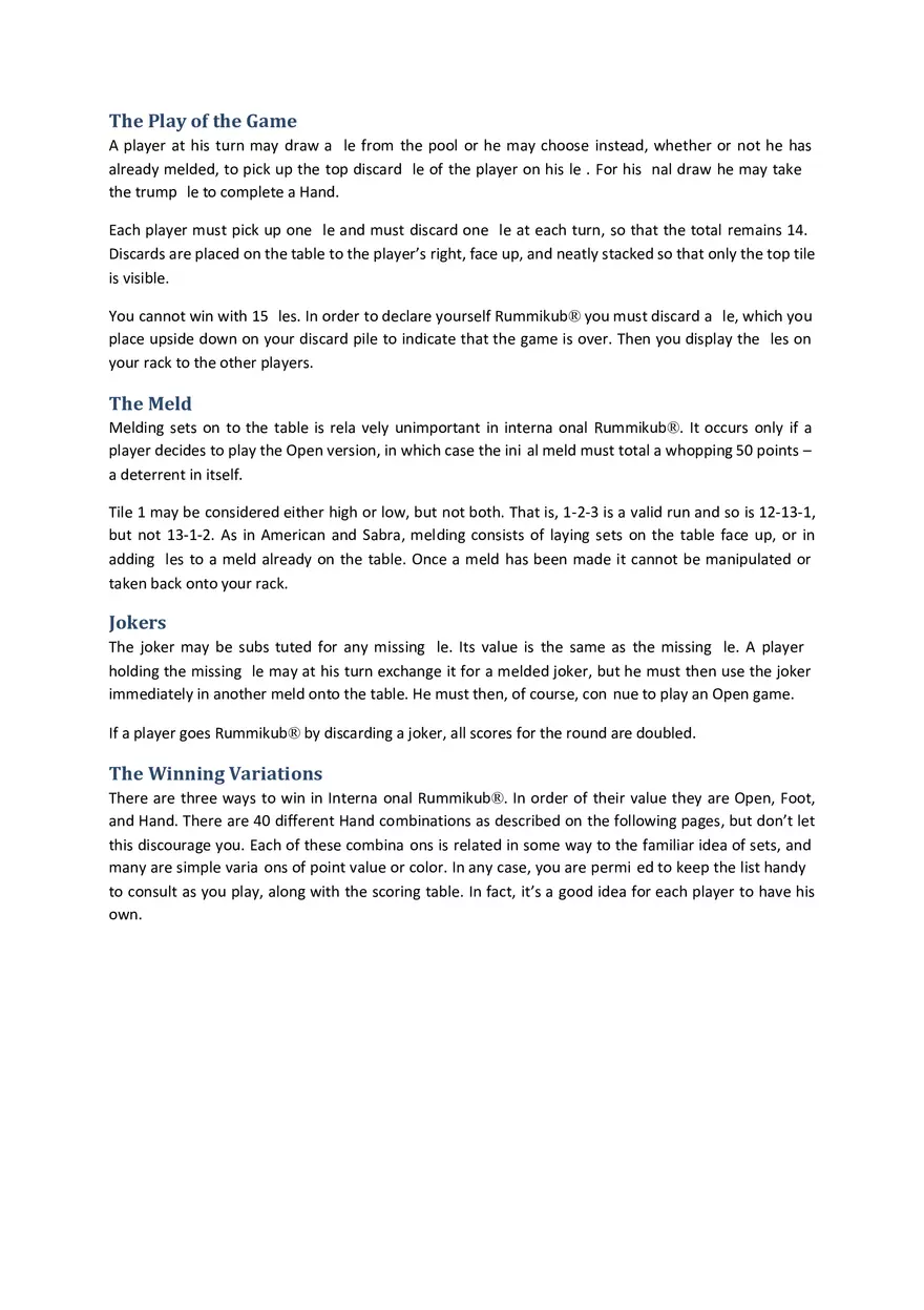 Rummikub - To Practice Set Theory, Groups, and Probability Part 2 - Page 3