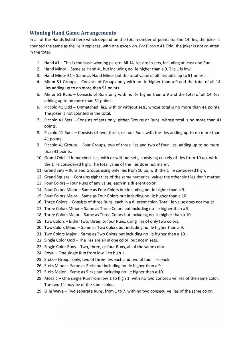 Rummikub - To Practice Set Theory, Groups, and Probability Part 2 - Page 5