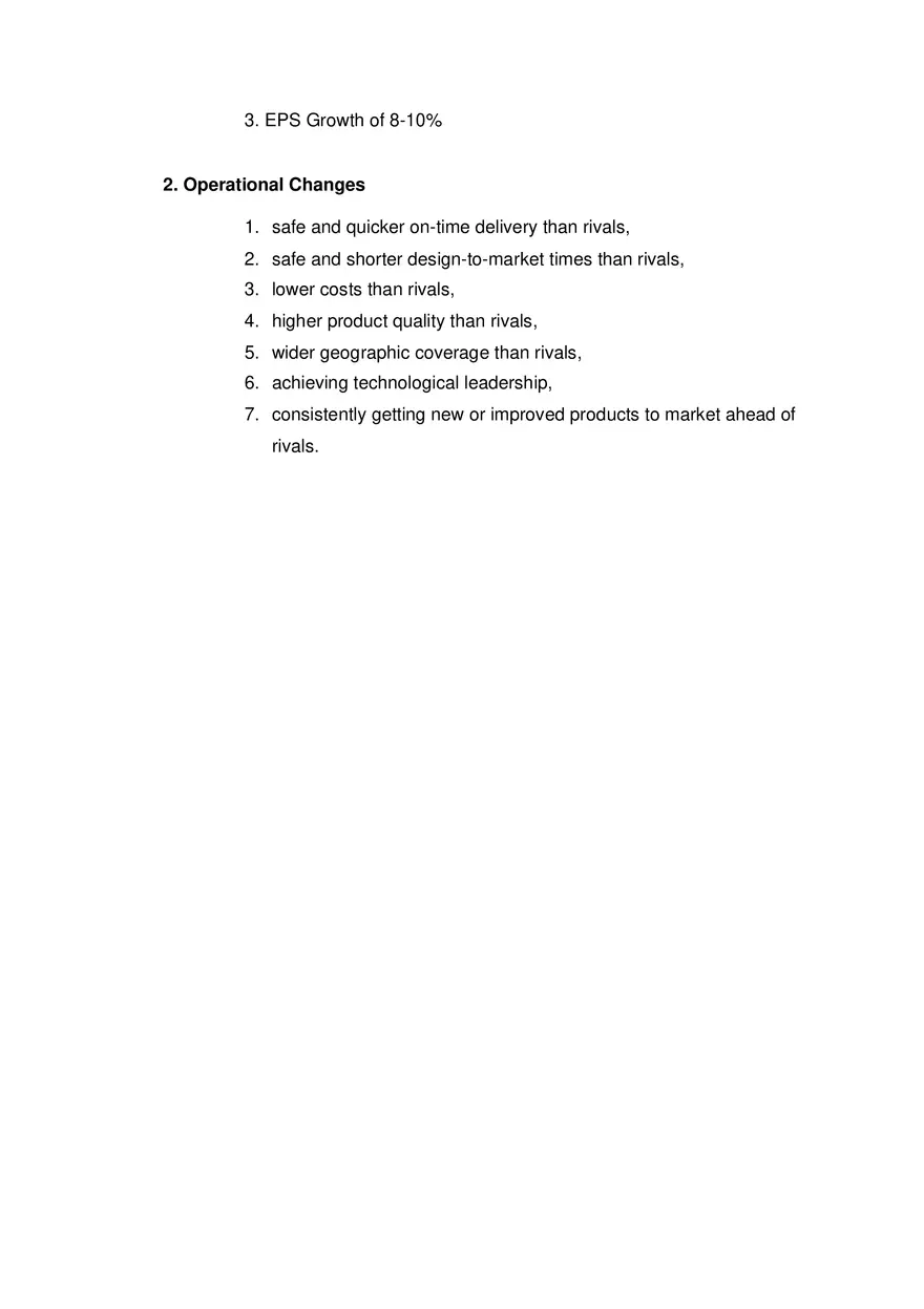 Coca Cola Corporate Strategic Plan - Page 3