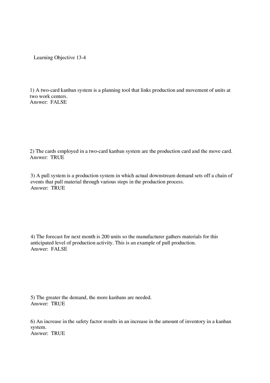 JIT Lean Production Part 2 - Page 1