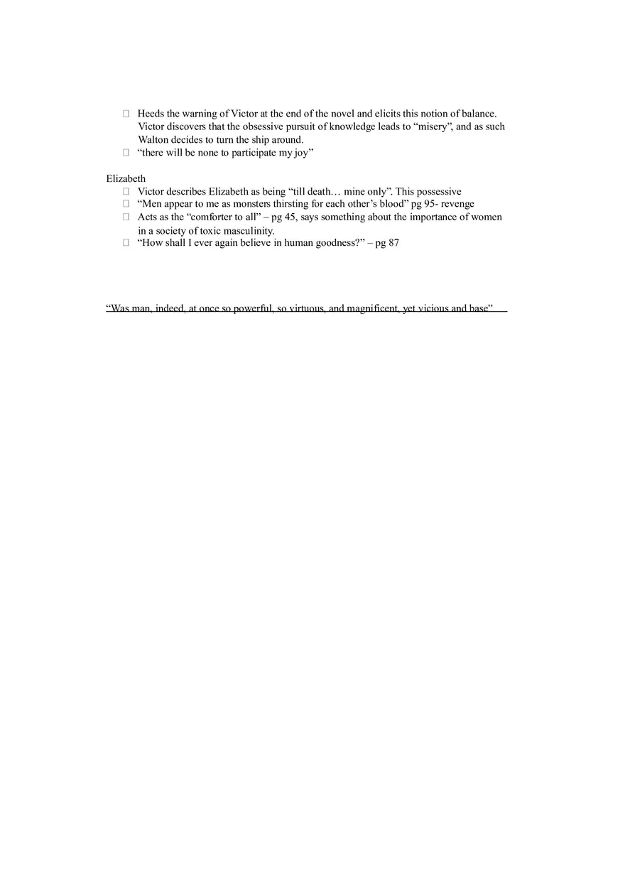 Ambition - Pursuit of Knowledge Frankenstein Quotes - Page 3