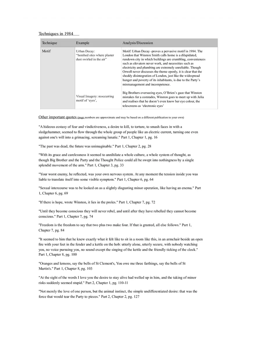1984 Quotes + Techniques - Page 3