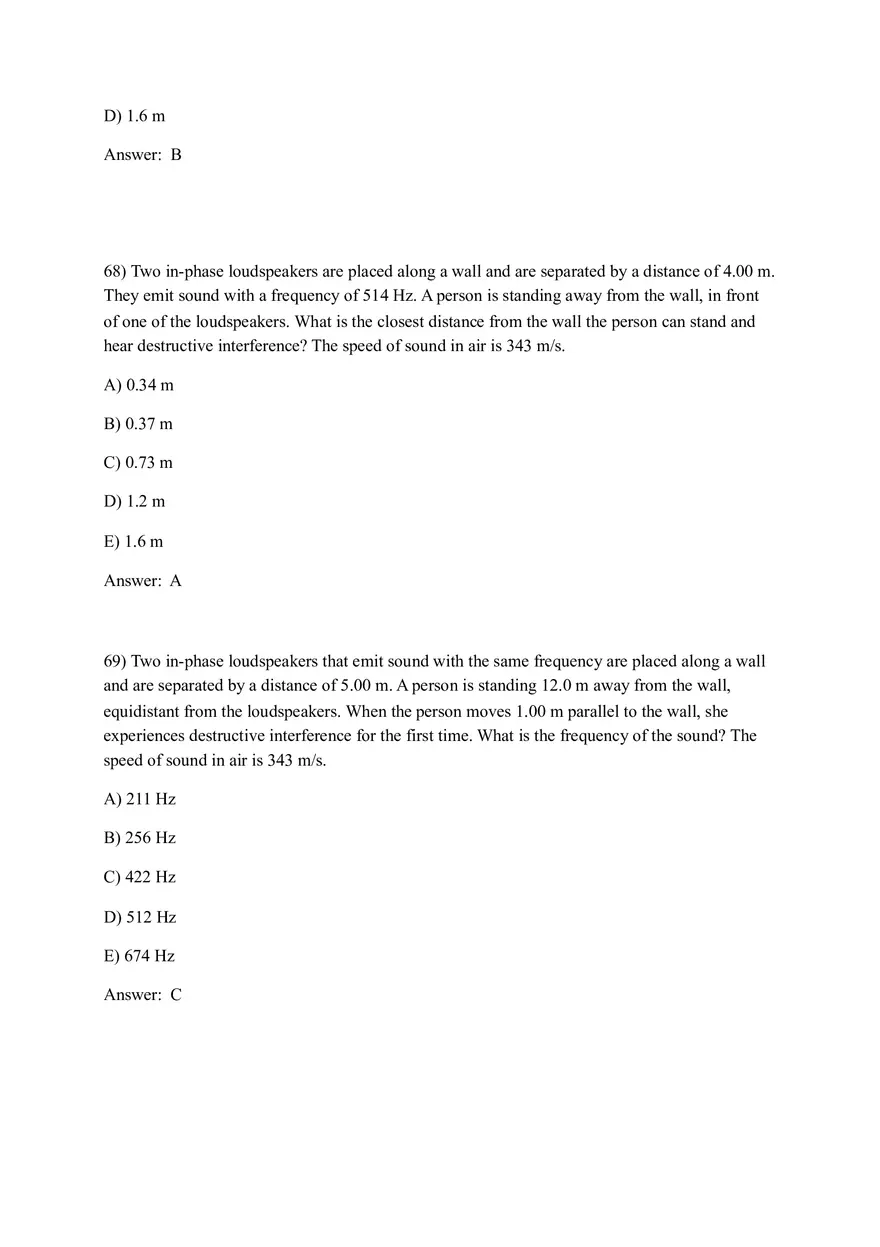 Principle and Applications (Sound) Answer Key Part 4 - Page 5
