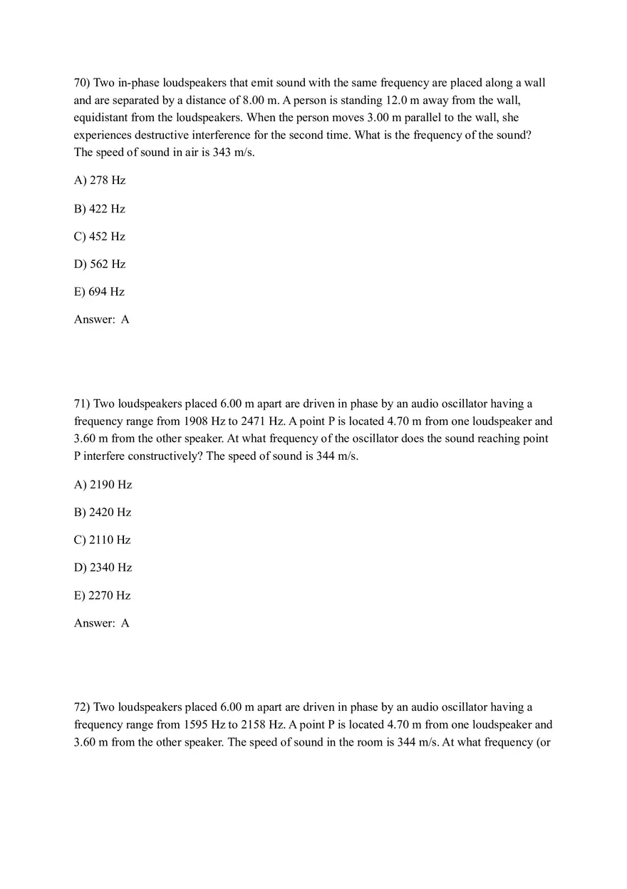 Principle and Applications (Sound) Answer Key Part 4 - Page 6