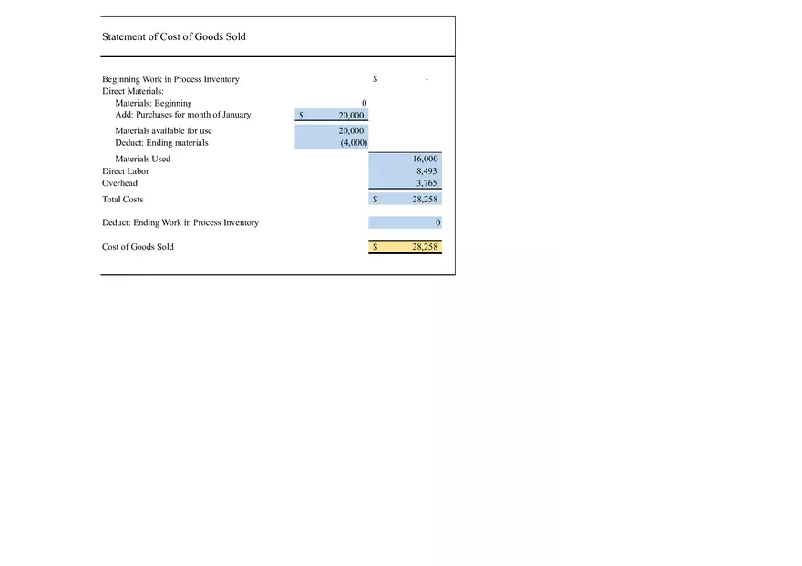 Direct Material, Direct Labor, Overhead, or Period Costs - Page 6
