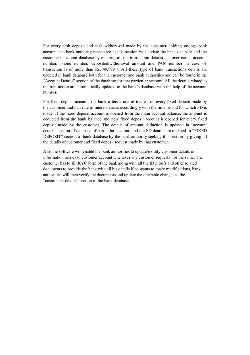 Banking Management System - Page 2