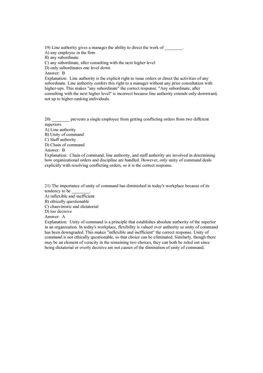 Fundamentals of Management - Organizational Structure and Design Part 1 - Page 7