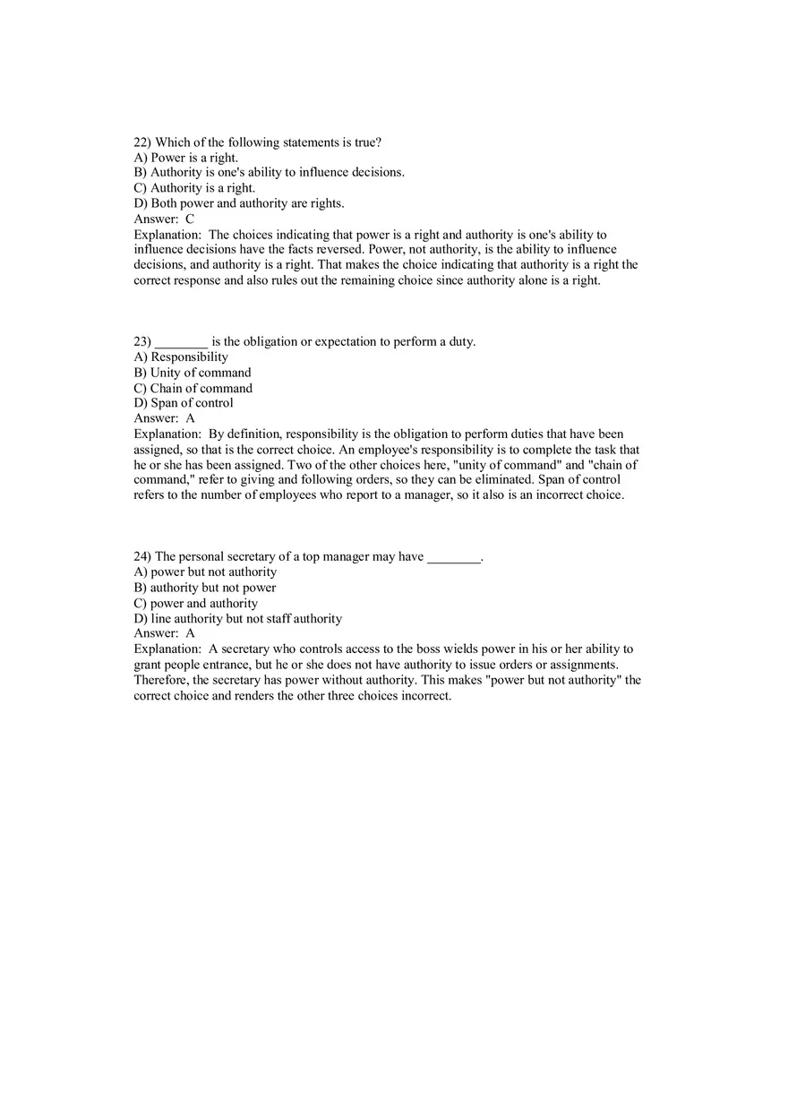 Fundamentals of Management - Organizational Structure and Design Part 1 - Page 8