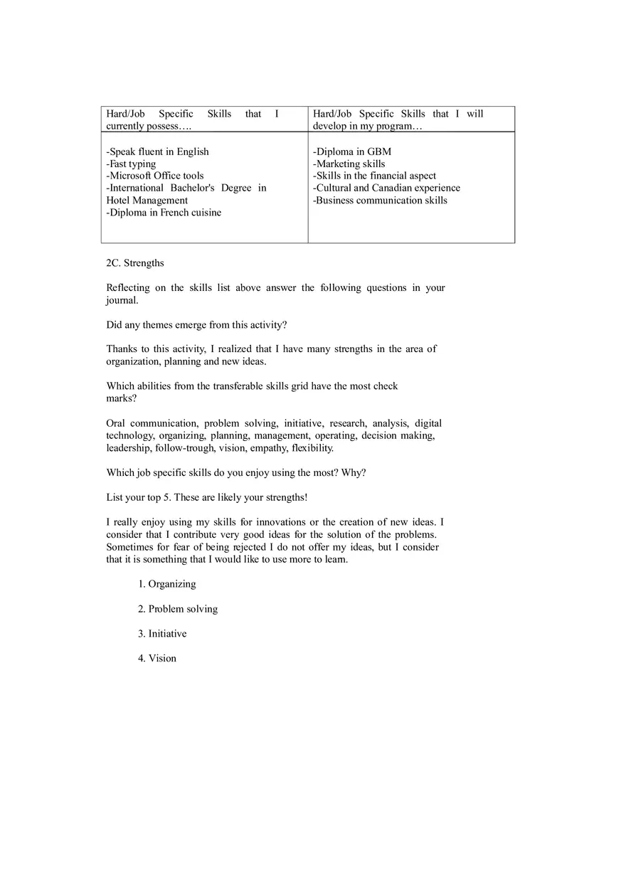 Critcal Reflective Journal Study Guide Part 2 - Page 1