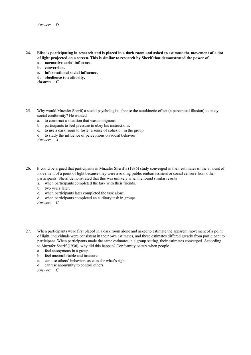 Influencing Behavior Answer Key 1 - Page 6