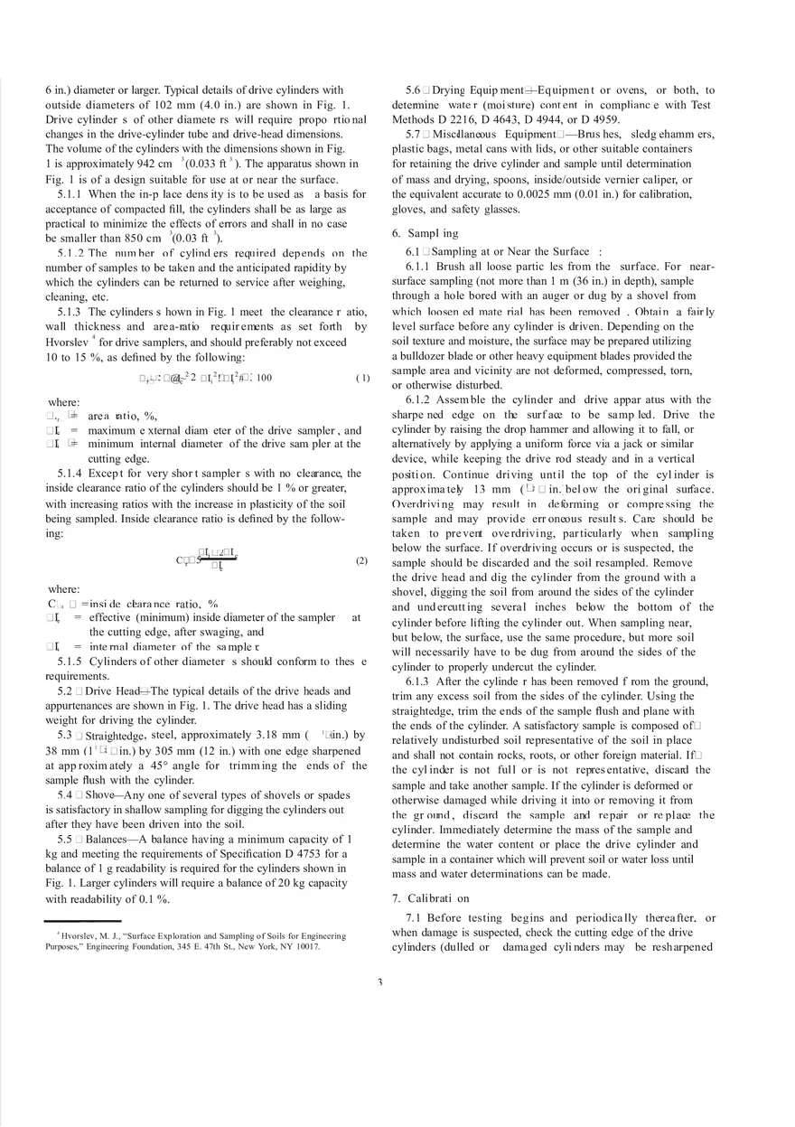 Density of Soil in Place by the Drive-Cylinder Method - Page 3