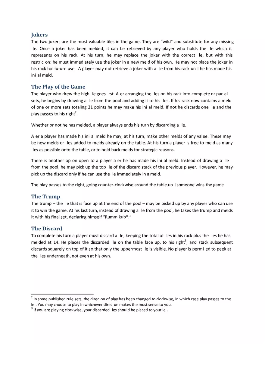 Rummikub - To Practice Set Theory, Groups, and Probability Part 1 - Page 6