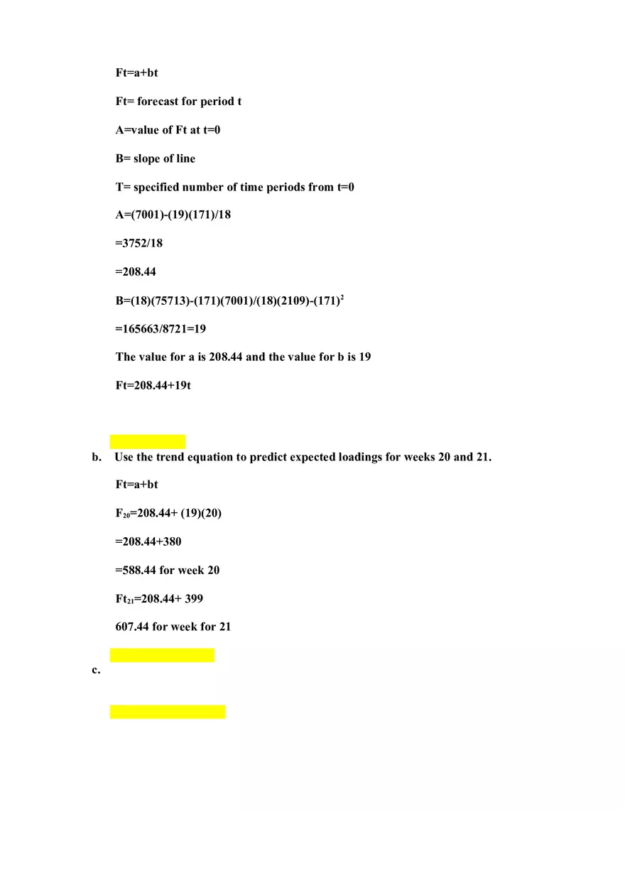 Operations and Supply Management Homework Set 2 - Page 2