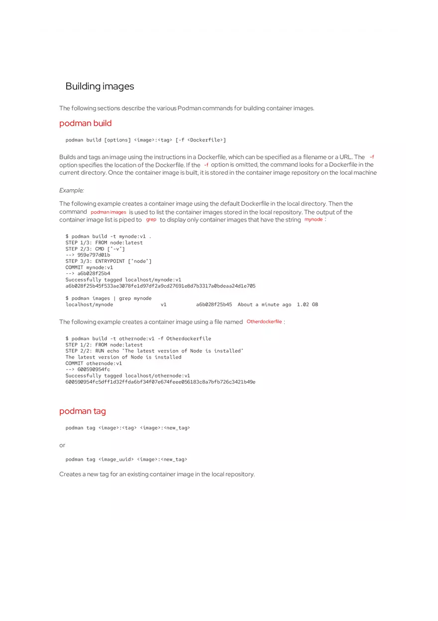 Podman Basics Cheat Sheet Red Hat Developer - Page 14