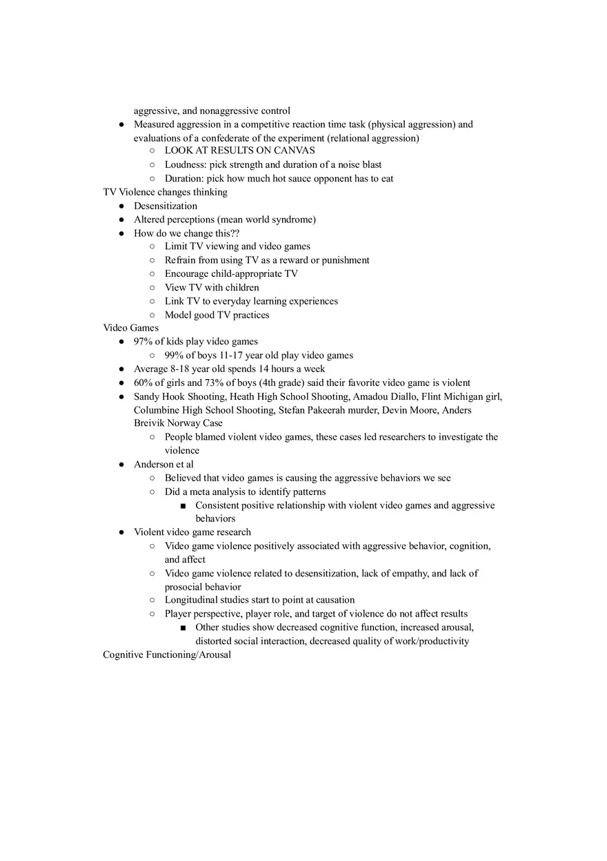 Aggression - Physical or Verbal Behavior Intended to Hurt Someone - Page 3