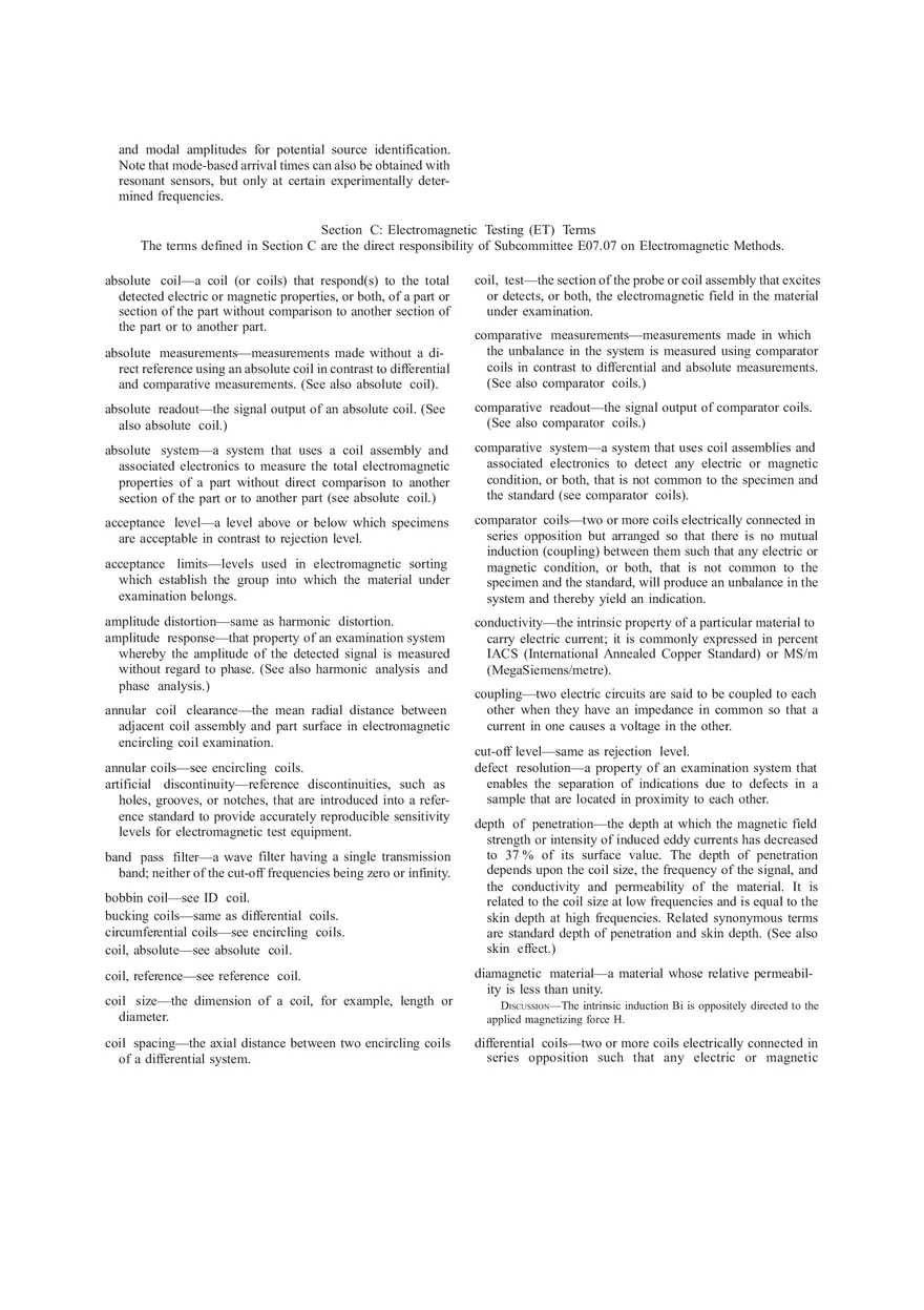 Standard Terminology for Nondestructive Examinations Part 1 - Page 8
