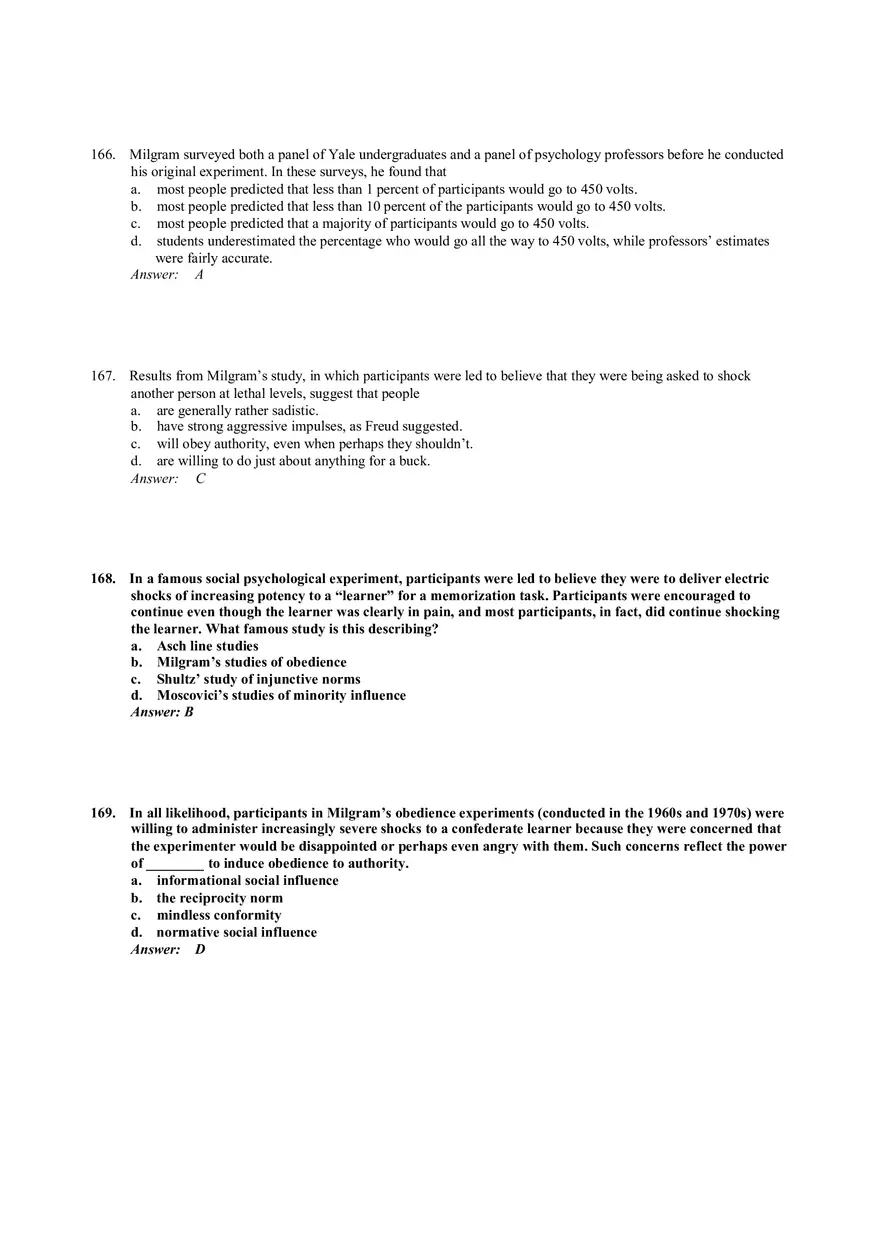 Influencing Behavior Answer Key 4 - Page 10