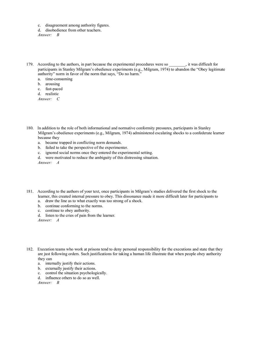 Influencing Behavior Answer Key 4 - Page 13