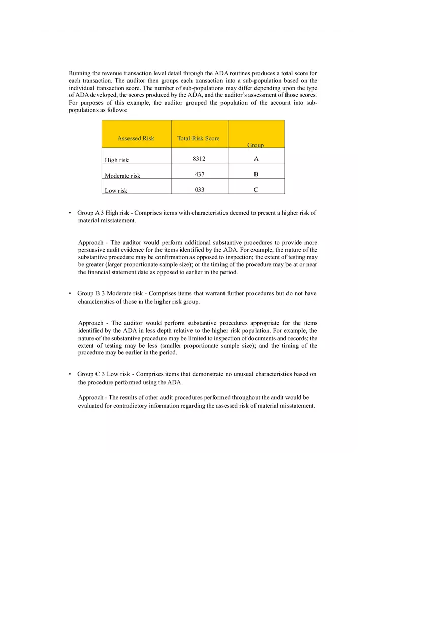 Statement on Auditing Standards, Audit Evidence (Study Guide Part 4) - Page 8