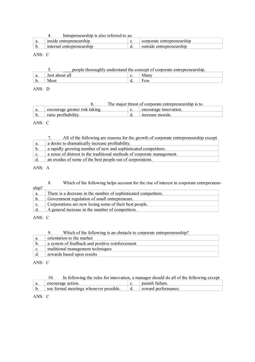 The Entrepreneurial Mindset in Organizations - Corporate Entrepreneurship - Page 7