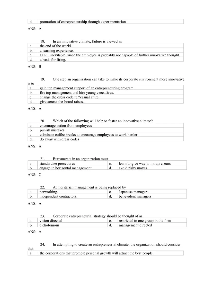 The Entrepreneurial Mindset in Organizations - Corporate Entrepreneurship - Page 9