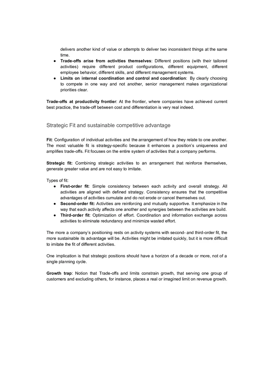 Summary - What is Strategy - Page 3