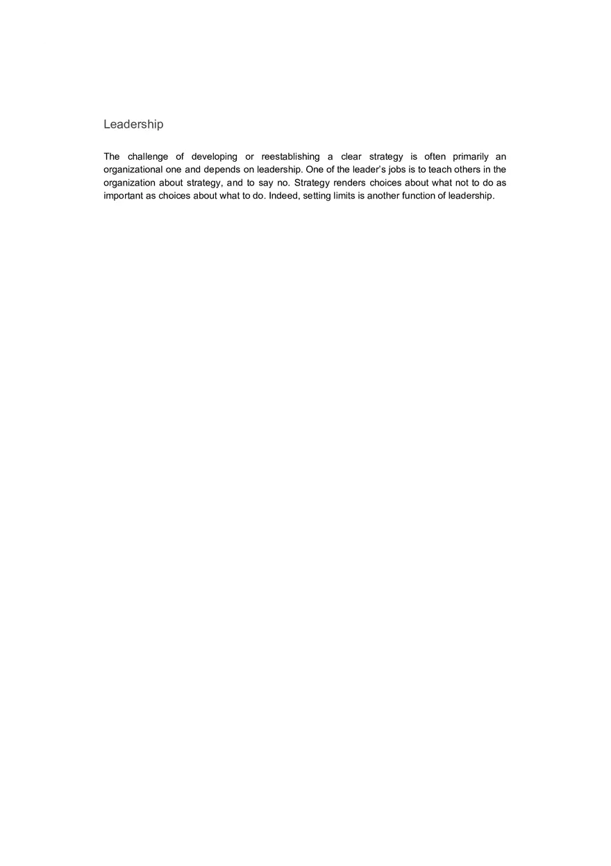 Summary - What is Strategy - Page 4