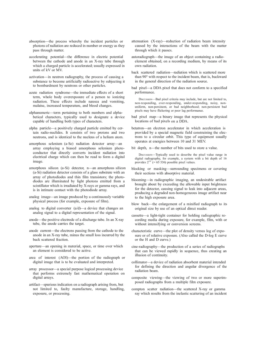 Standard Terminology for Nondestructive Examinations Part 2 - Page 2
