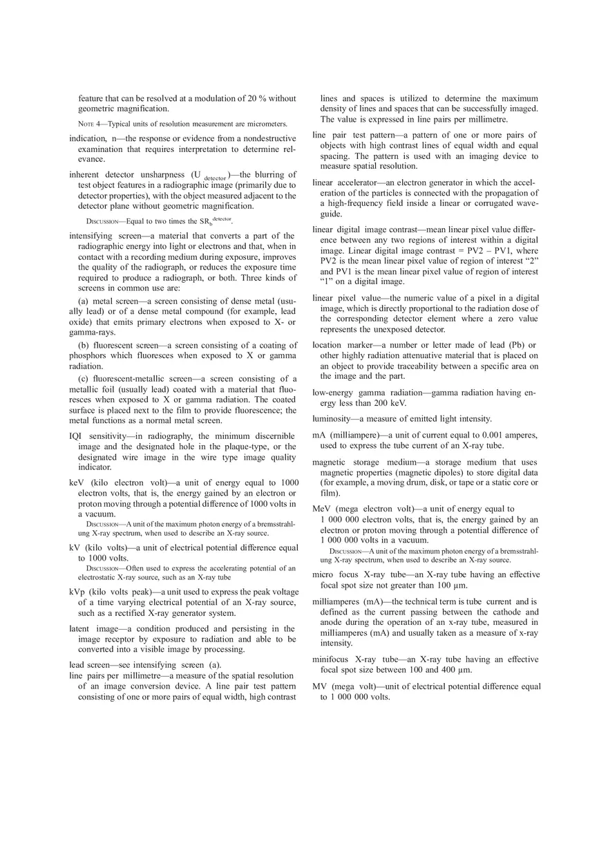 Standard Terminology for Nondestructive Examinations Part 2 - Page 5