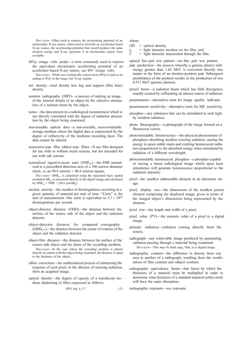 Standard Terminology for Nondestructive Examinations Part 2 - Page 6