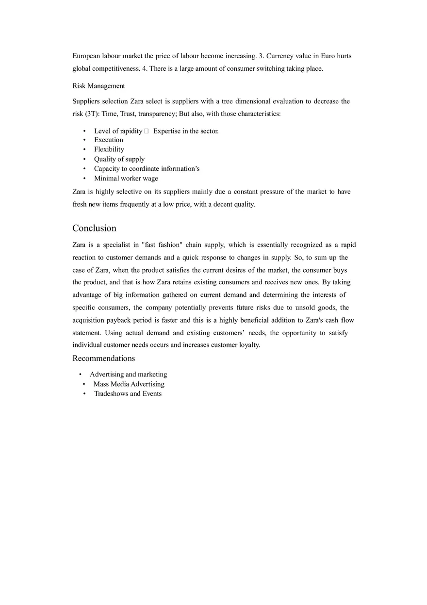 Supply Chain Management ZARA - Page 7