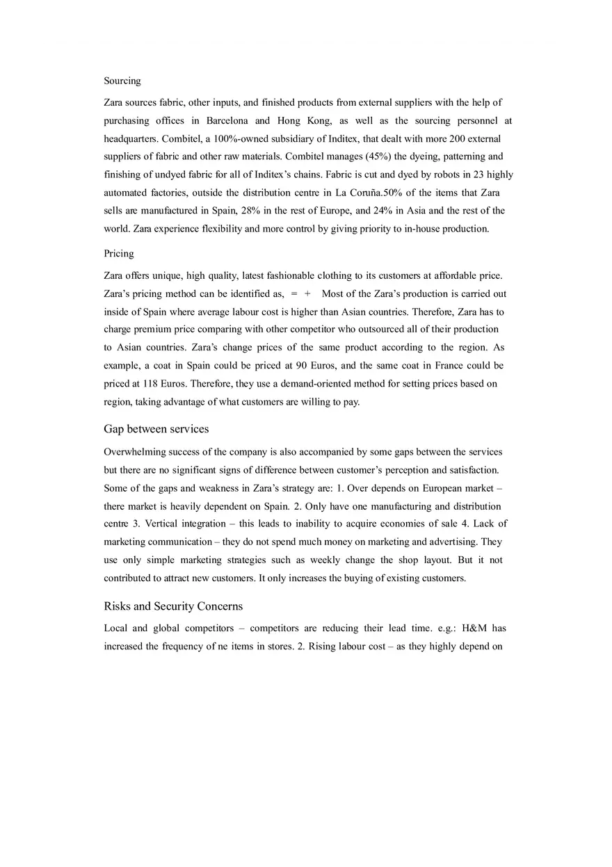 Supply Chain Management ZARA - Page 6