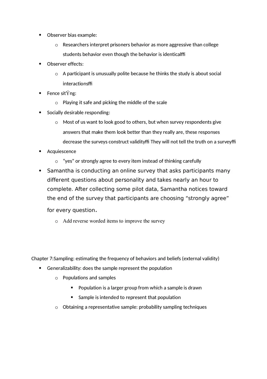 Surveys and Observations - Describing What People Do - Page 9