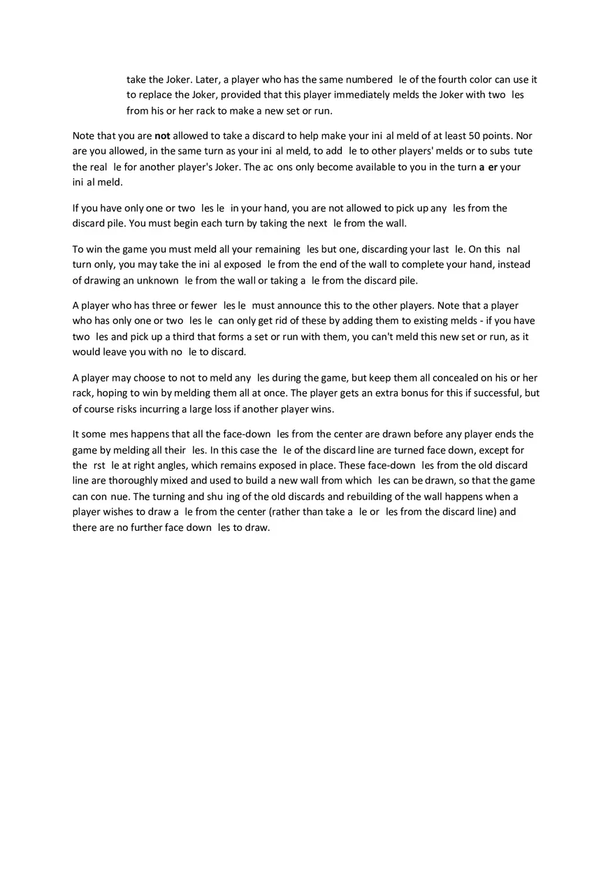 Rummikub - To Practice Set Theory, Groups, and Probability Part 4 - Page 7