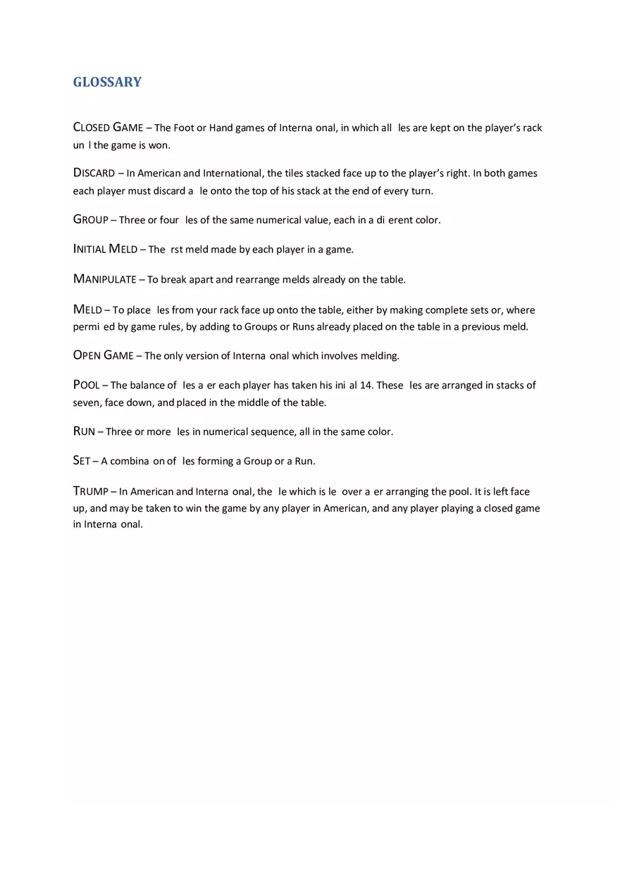 Rummikub - To Practice Set Theory, Groups, and Probability Part 4 - Page 9