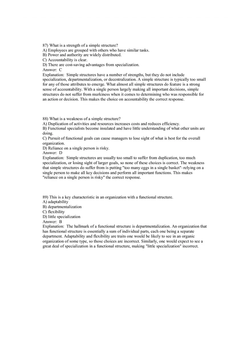 Fundamentals of Management - Organizational Structure and Design Part 3 - Page 8