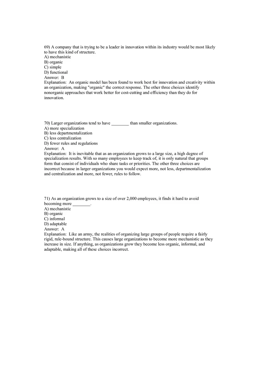 Fundamentals of Management - Organizational Structure and Design Part 3 - Page 3