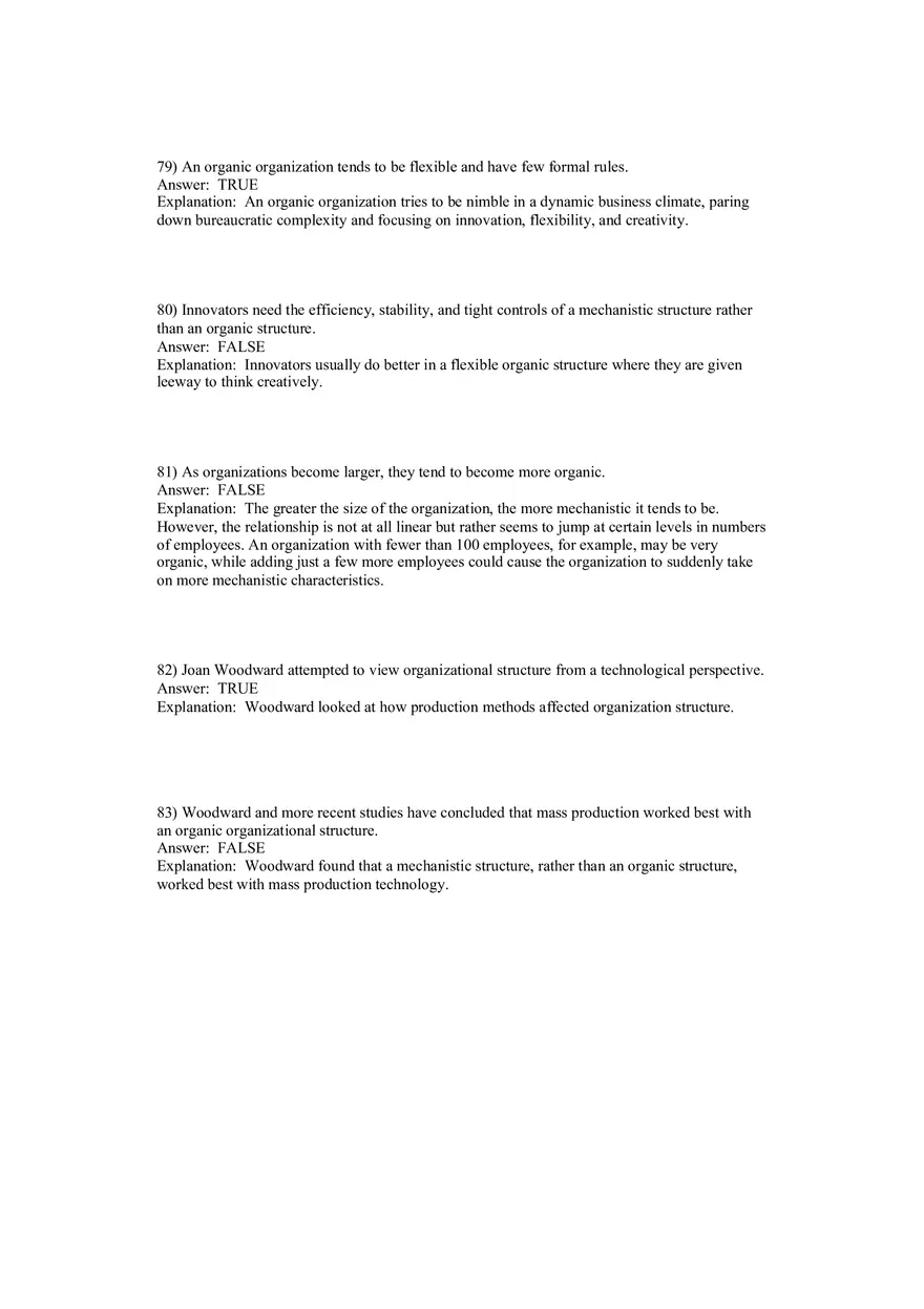Fundamentals of Management - Organizational Structure and Design Part 3 - Page 6