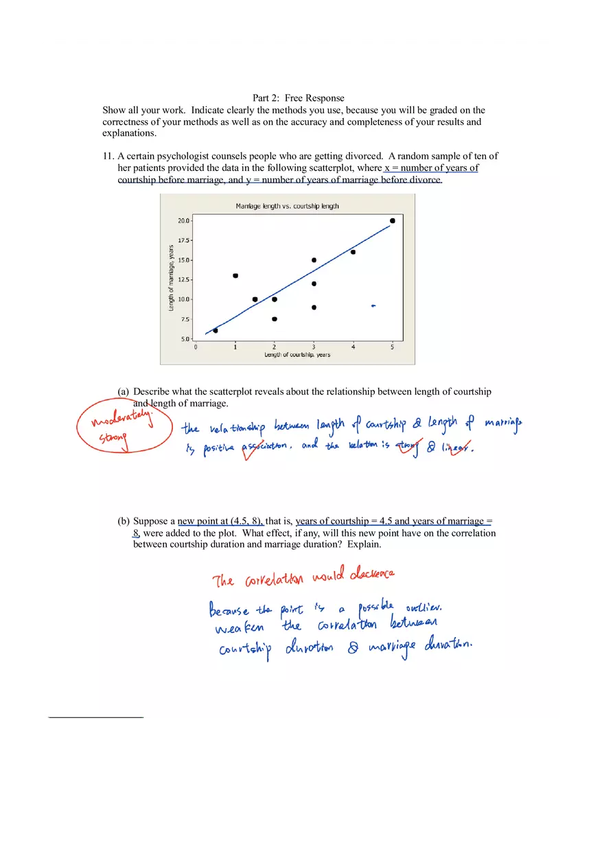 Elementary Statistics for Applications Test 3 Answer Key - Page 4