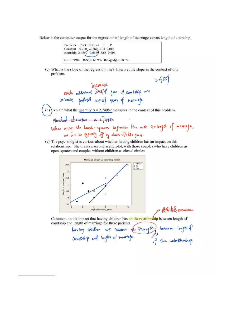 Elementary Statistics for Applications Test 3 Answer Key - Page 5