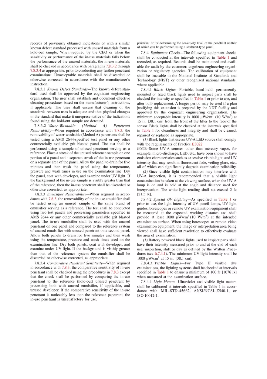 Standard Practice for Liquid Penetrant Testing - Page 10