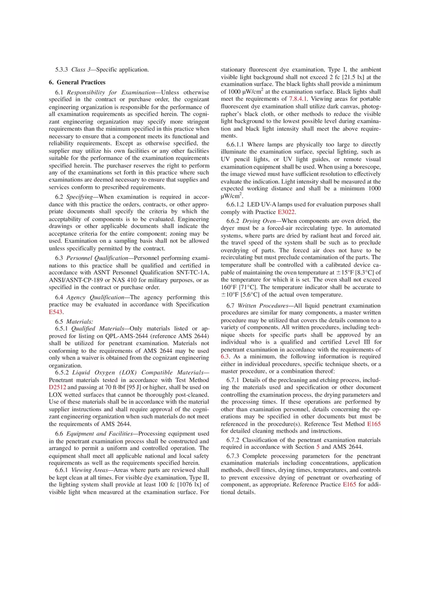 Standard Practice for Liquid Penetrant Testing - Page 4
