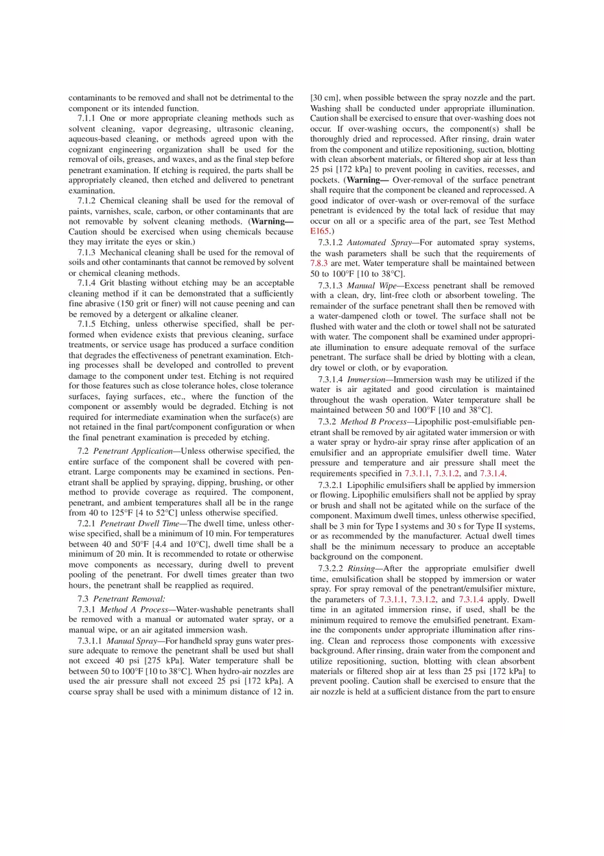 Standard Practice for Liquid Penetrant Testing - Page 6