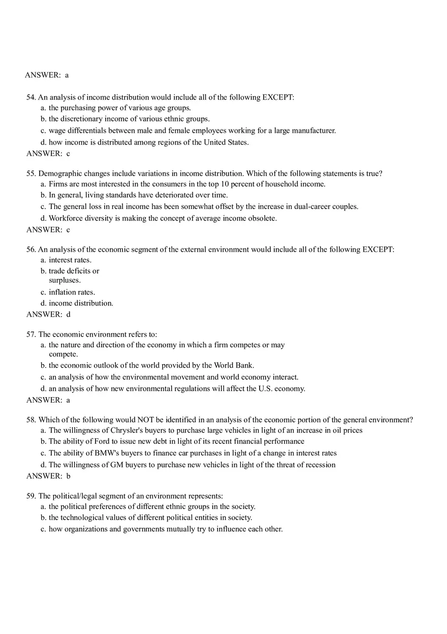 The External Environment - Opportunities, Threats, Industry Competition, and Competitor Analysis Part 1 - Page 12