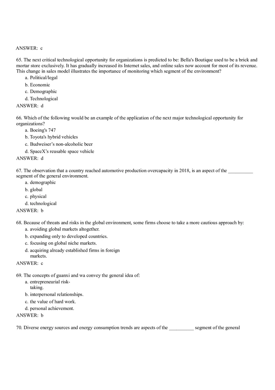 The External Environment - Opportunities, Threats, Industry Competition, and Competitor Analysis Part 1 - Page 3