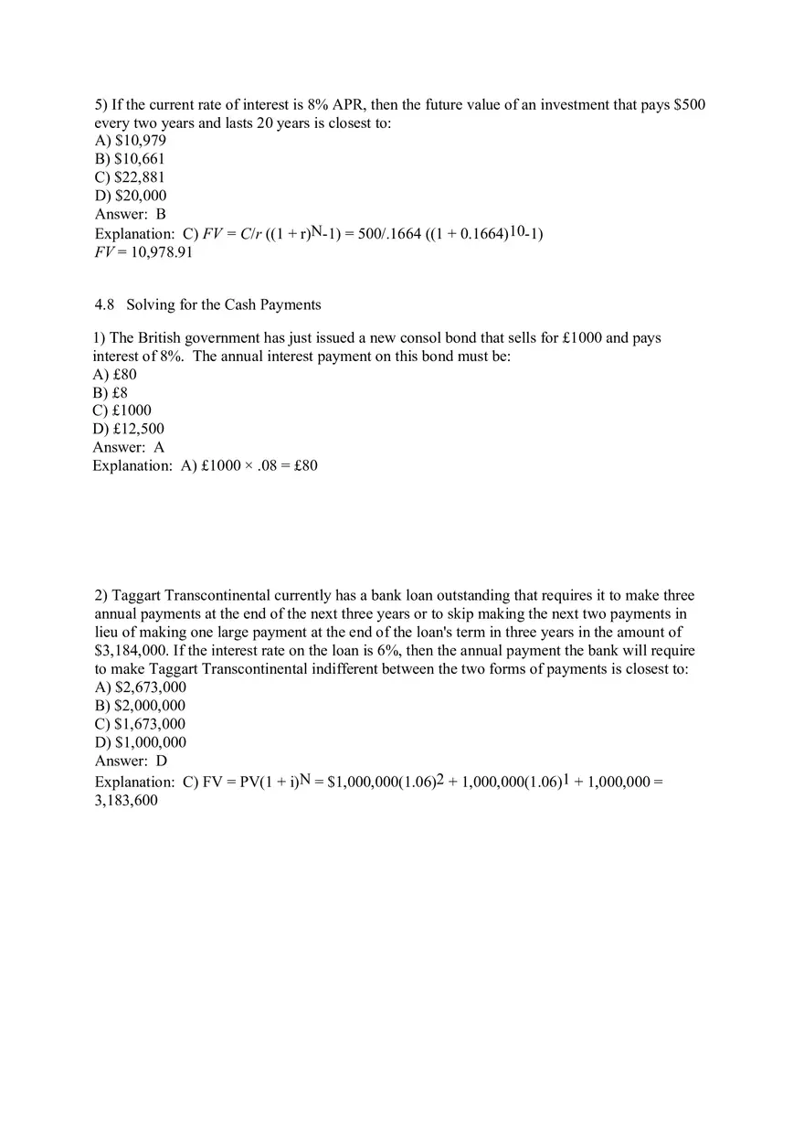 The Time Value of Money Part 4 - Page 4